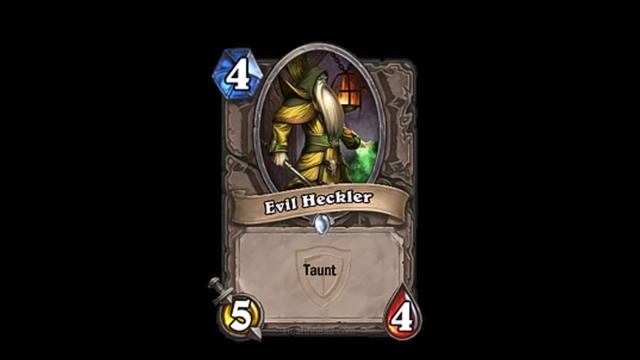 Evil Heckler Sounds - Hearthstone The Grand Tournament смотреть онлайн
