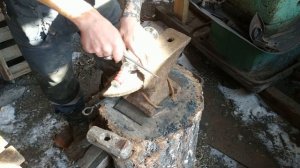 Рабочий нож из Х12мф, тесты!