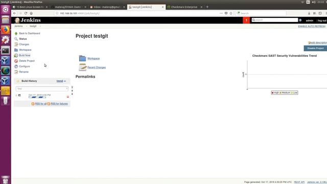 Checkmarx x Jenkin смотреть онлайн