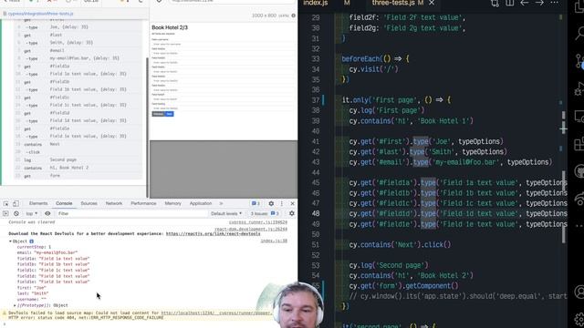 Intro To Cypress React App Actions смотреть онлайн