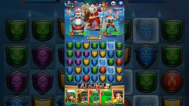 Empires & Puzzles - Santa's Challenge - Advanced - Final Stage 24 - TP 4000 смотреть онлайн