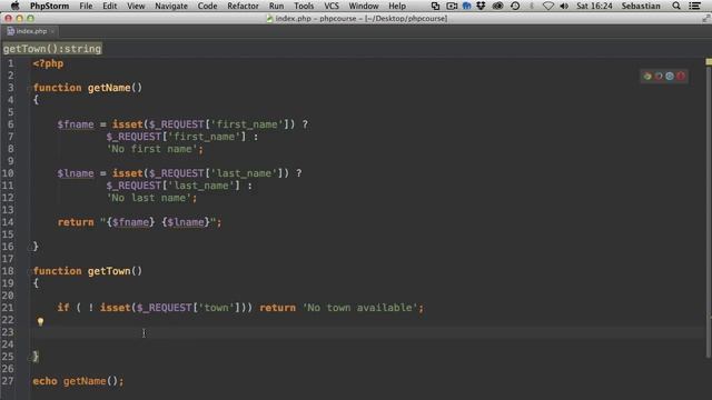 08-07: Constant and Superglobal scope (Part 1) смотреть онлайн