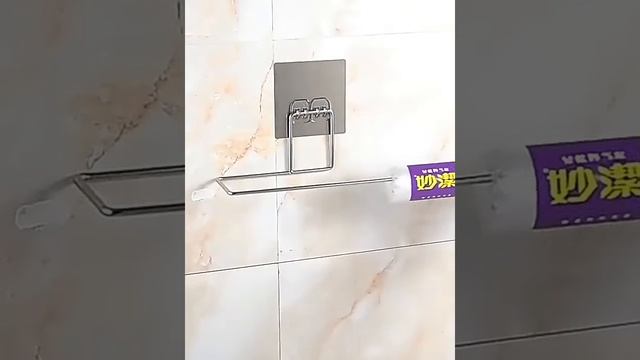 Kitchen Toilet Paper Holder Tissue Holder Roll Paper Holder Towel Storage Stand смотреть онлайн