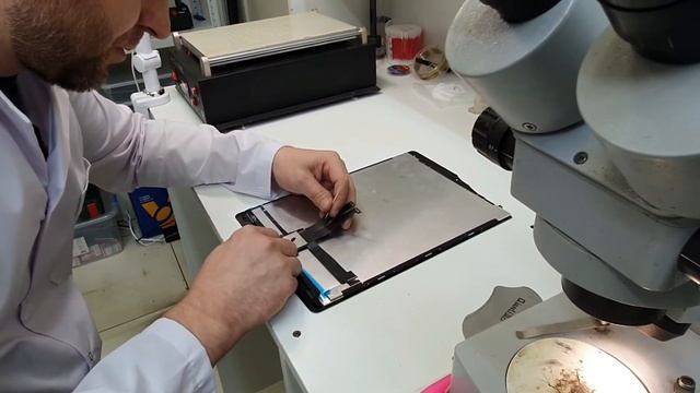 #iPadPro# IPad Pro 12.9 Замена стекла Ремонт тачскрина на OCA пленку