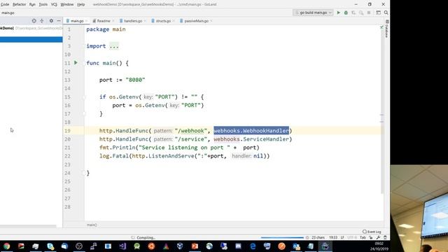 IMT2681 - Cloud Technologies (Webhooks) смотреть онлайн