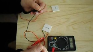 Проверка термоэлемента Пельтье.