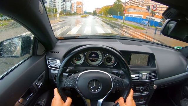 ? 2015 Mercedes Benz E200 Coupe C207 E Class | POV | Test Drive | 4k смотреть онлайн