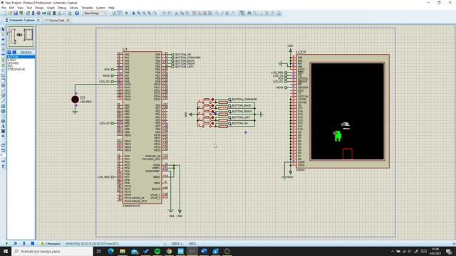 Among Us Game on STM32f401VE applied in Proteus | part 2 (with imposter) смотреть онлайн