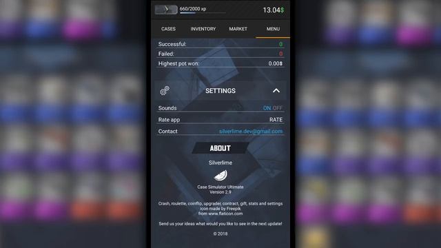 НОВЫЙ СИМУЛЯТОР КЕЙСОВ CS GO НА АНДРОИД ОБЗОР CASE SIMULATOR ULTIMATE ANDROID GAMEPLAY HD CS GO CAS смотреть онлайн