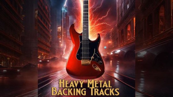 Classics Heavy Metal Guitar Backing Track Am