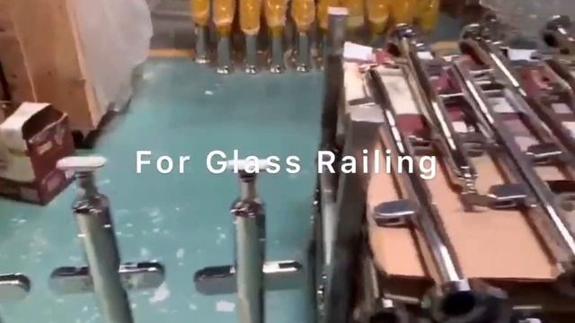 Stainless Steel 304 Balustrade With Glass Clamps For Glass Railing смотреть онлайн