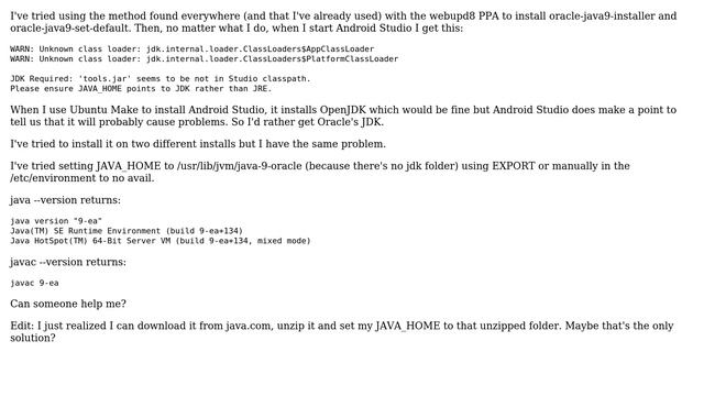 Ubuntu: Unable to install Oracle Java JDK смотреть онлайн