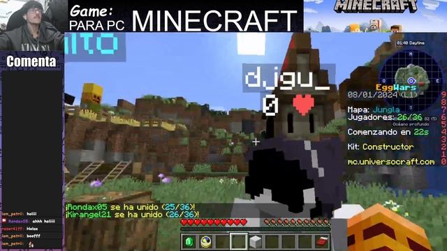UNIVERSOCRAFT #3 | Minecraft | JUGAMOS EN SERVIDORES DE PLAYERS | con amiwis | ESPAÑOL | Destacado смотреть онлайн