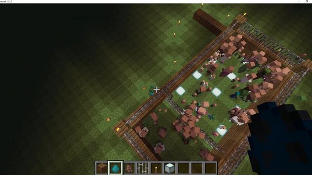 Minecraft 70 жителей против 2-х зомби смотреть онлайн