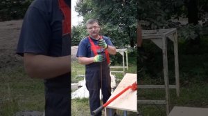 Как сделать хомуты с помощью ручного арматурогиба