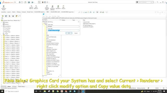 How to activate Realview Graphics in Solidworks | AMD Radeon Graphics смотреть онлайн