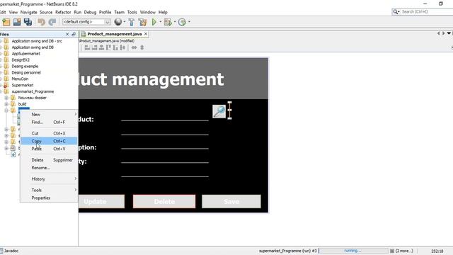 Button clear Java Swing смотреть онлайн
