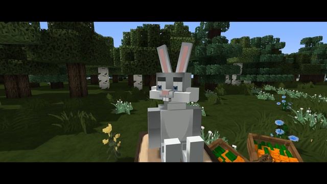 Русские народные сказки minecraft - Заюшкина избушка | Лиса и заяц смотреть онлайн