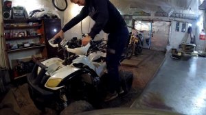 квадроцикл не заводится.