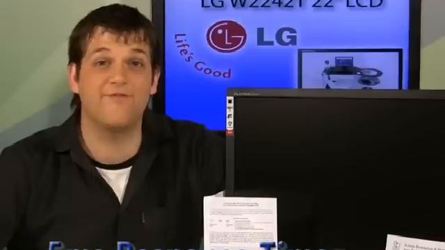 LG W2242T 22" LCD Monitor Overview - Sqizz.com смотреть онлайн