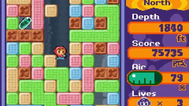 Game Boy Advance Longplay [192] Mr. Driller 2 смотреть онлайн