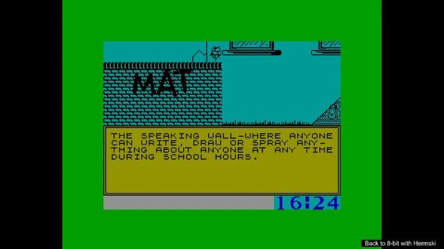 Grange Hill ZX Spectrum Adventure Game, Part Playthough with Hermski смотреть онлайн