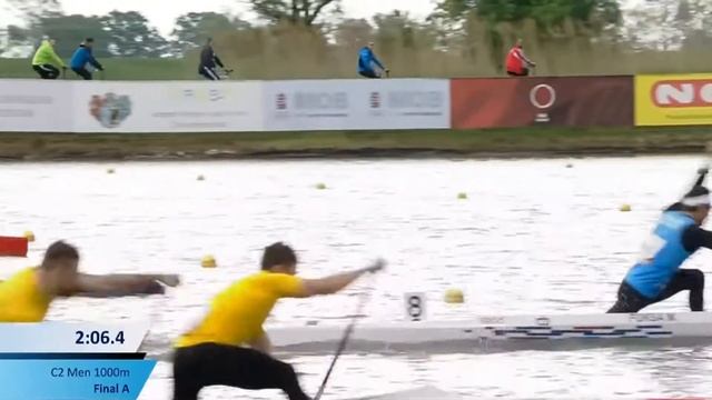 C2 men 1000m final A ICF Canoe-Kayak Sprint World Cup Szeged 2021 смотреть онлайн