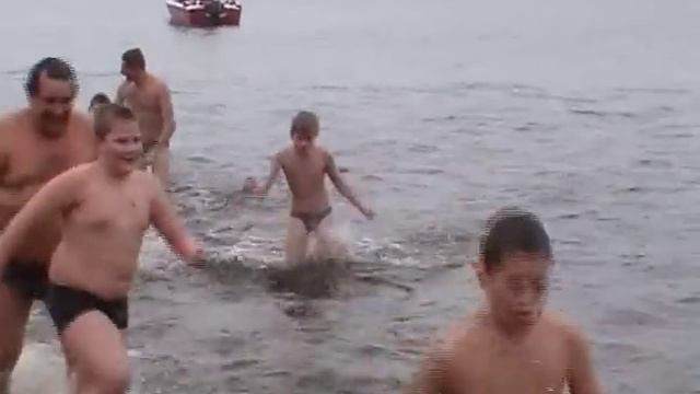 Праздник Крещения в Запорожье смотреть онлайн