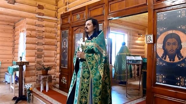 Проповедь на престольный праздник в храме прп.Серафима Саровского с.Малое Голоустное 01.08.2018 смотреть онлайн