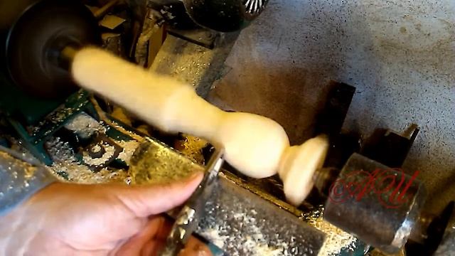 Изготовление деревянной ложки на токарном станке смотреть онлайн