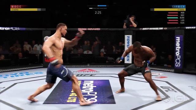 UFC 3 Gameplay - Daniel Cormier vs Stipe Miocic - UFC 226 Main Event смотреть онлайн