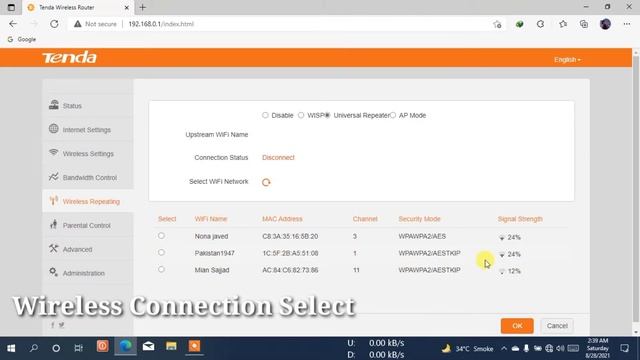 Tenda Router Wireless N300,N301 Easy Setup Router Repeater Mode Configuration смотреть онлайн