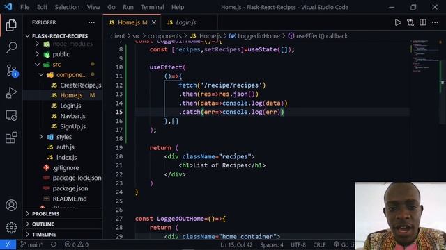 Build A Full-Stack Web Application with Flask And ReactJS - Part 12 Getting all API resources смотреть онлайн