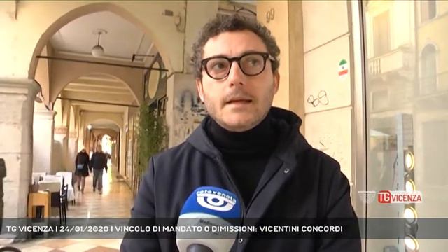 TG VICENZA | 24/01/2020 | VINCOLO DI MANDATO O DIMISSIONI: VICENTINI CONCORDI смотреть онлайн