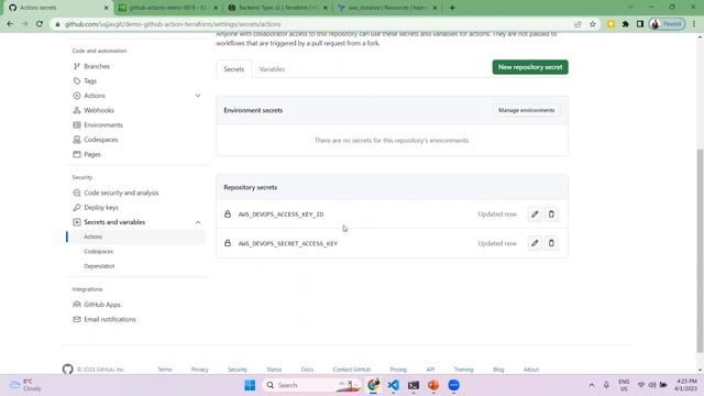 Infrastructure deployment in AWS using Terraform with Github Actions. смотреть онлайн