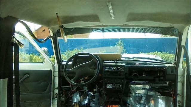 Сделай сам.  Жёсткий потолок на Ниву.