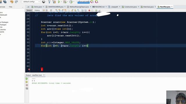 find min values array of java #javaprogramming #java смотреть онлайн