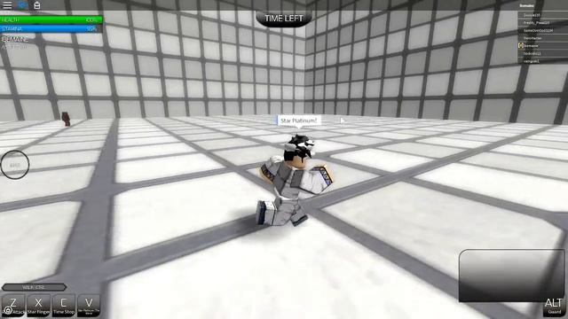 WORLD STOP! | Jotaro OP | ROBLOX Anime Cross | iBeMaine смотреть онлайн