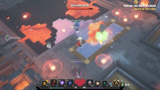 How to Kill Redstone Golems |Minecraft Dungeons Redstone Golem Guide| смотреть онлайн