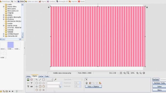 Como fazer molde png + como criar caixinhas personalizadas no photoscape! смотреть онлайн