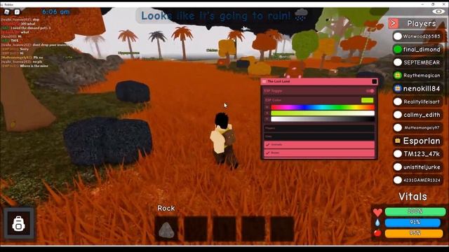 Roblox The Lost Land Script (Esp Players, Animals, Ores) смотреть онлайн