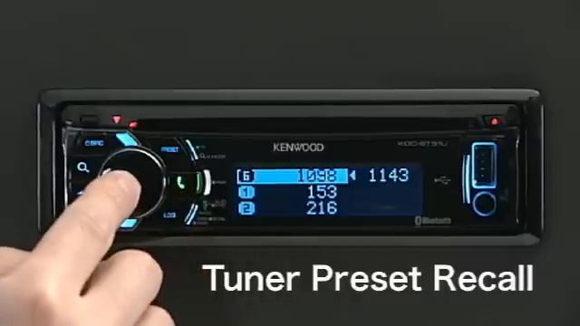 2012 Tuner Preset Memory - Kenwood Step-Up USB/CD Receiver.wmv смотреть онлайн