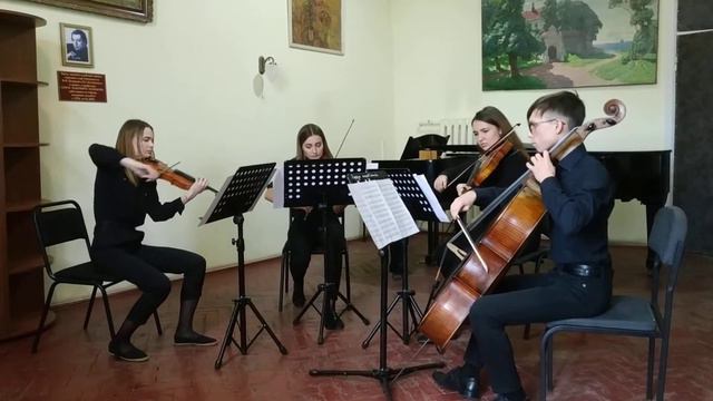 UNISON QUERTET - М.Скорик «Диптих» смотреть онлайн