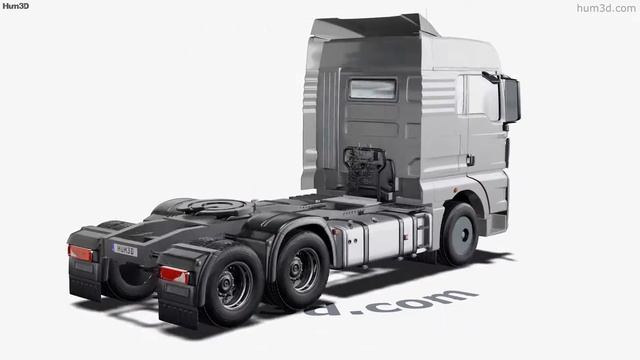 Volkswagen Meteor Tractor Truck 2020 3D model by Hum3D.com смотреть онлайн
