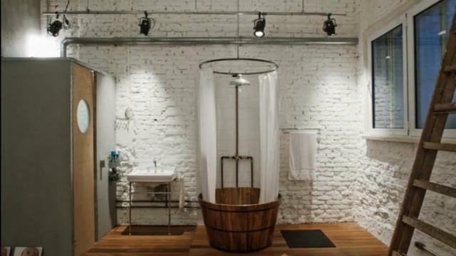 ? ДИЗАЙН ВАННОЙ ЛОФТ СТИЛЬ ❺ смотреть онлайн