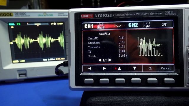 UNI-T UTG932 FUNCTION GENERATOR Лучший генератор за свои деньги UTG962E смотреть онлайн