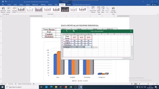 Cara Mudah Membuat Grafik dengan Copy Tabel Word Excel Powerpoint, 5 Menit Pasti Bisa смотреть онлайн