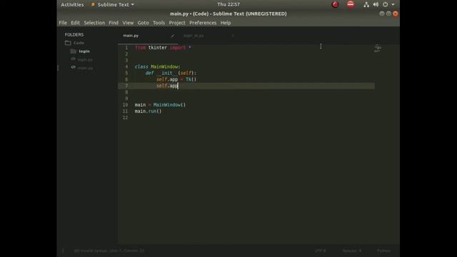 Login System with Python & Tkinter - Part 1 смотреть онлайн