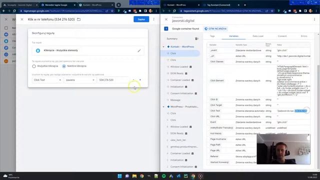 Śledzenie konwersji Google Ads - WordPress - formularze i telefony - krok po kroku смотреть онлайн