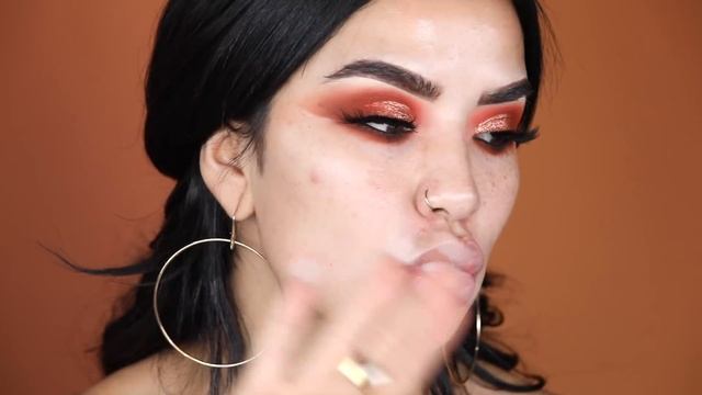 WARM N GLITTERY THANKSGIVING MAKEUP TUTORIAL | Iluvsarahii